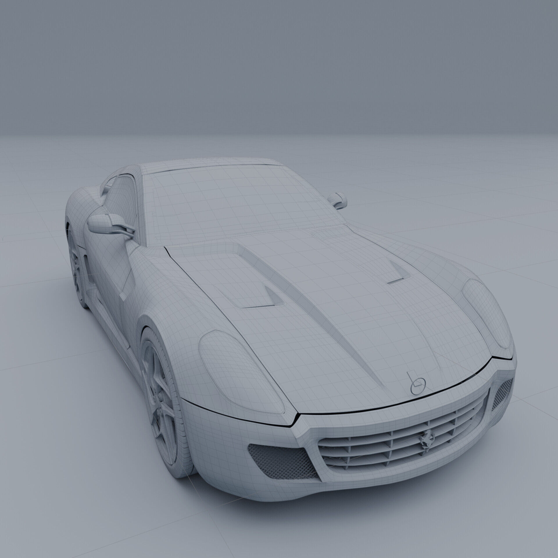 Ferrari 599 GTB Fiorano 3D model_1
