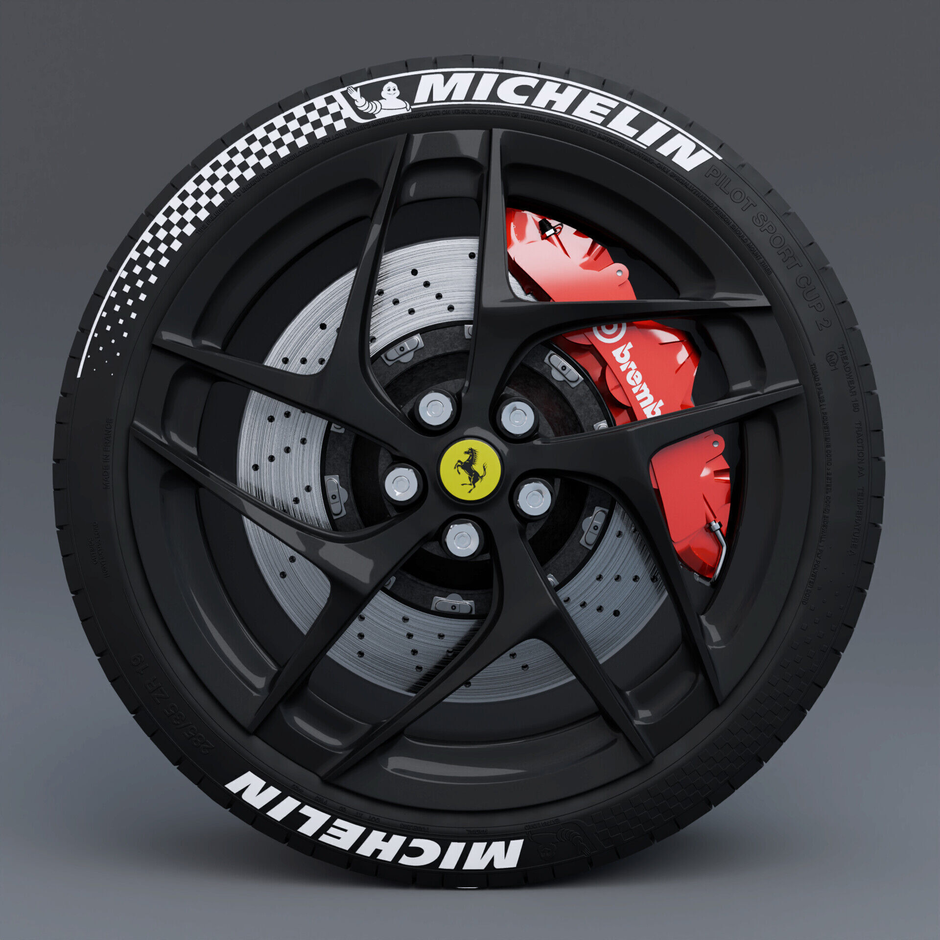 Ferrari 599 GTB Fiorano 3D model_9