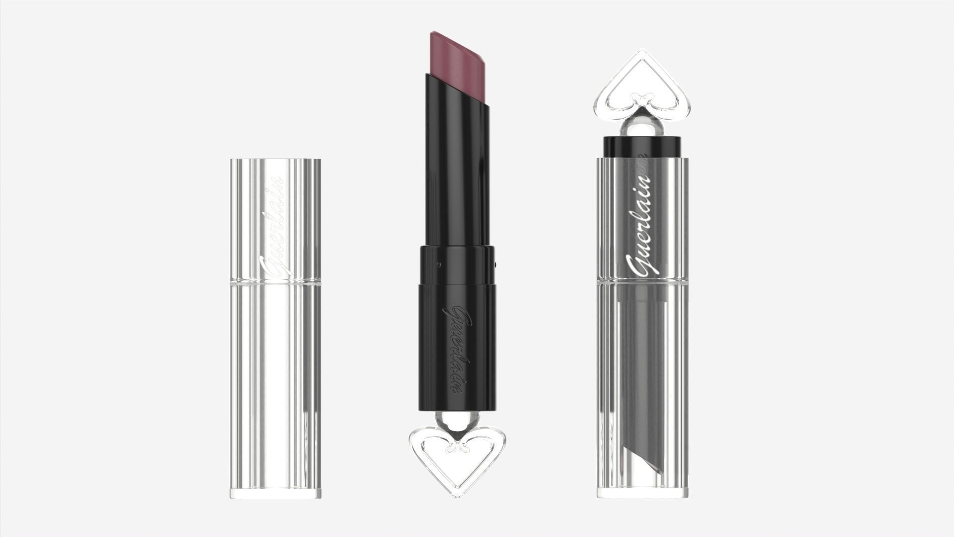 Guerlain La Petite Robe Noire Lipstick 3D model_4
