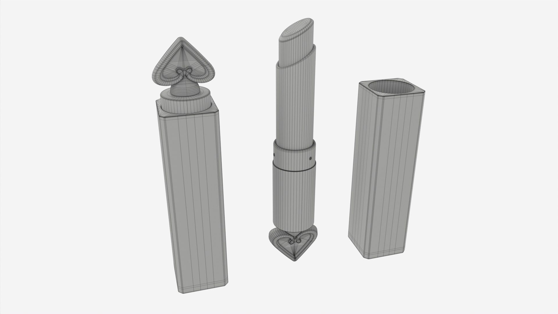 Guerlain La Petite Robe Noire Lipstick 3D model_7