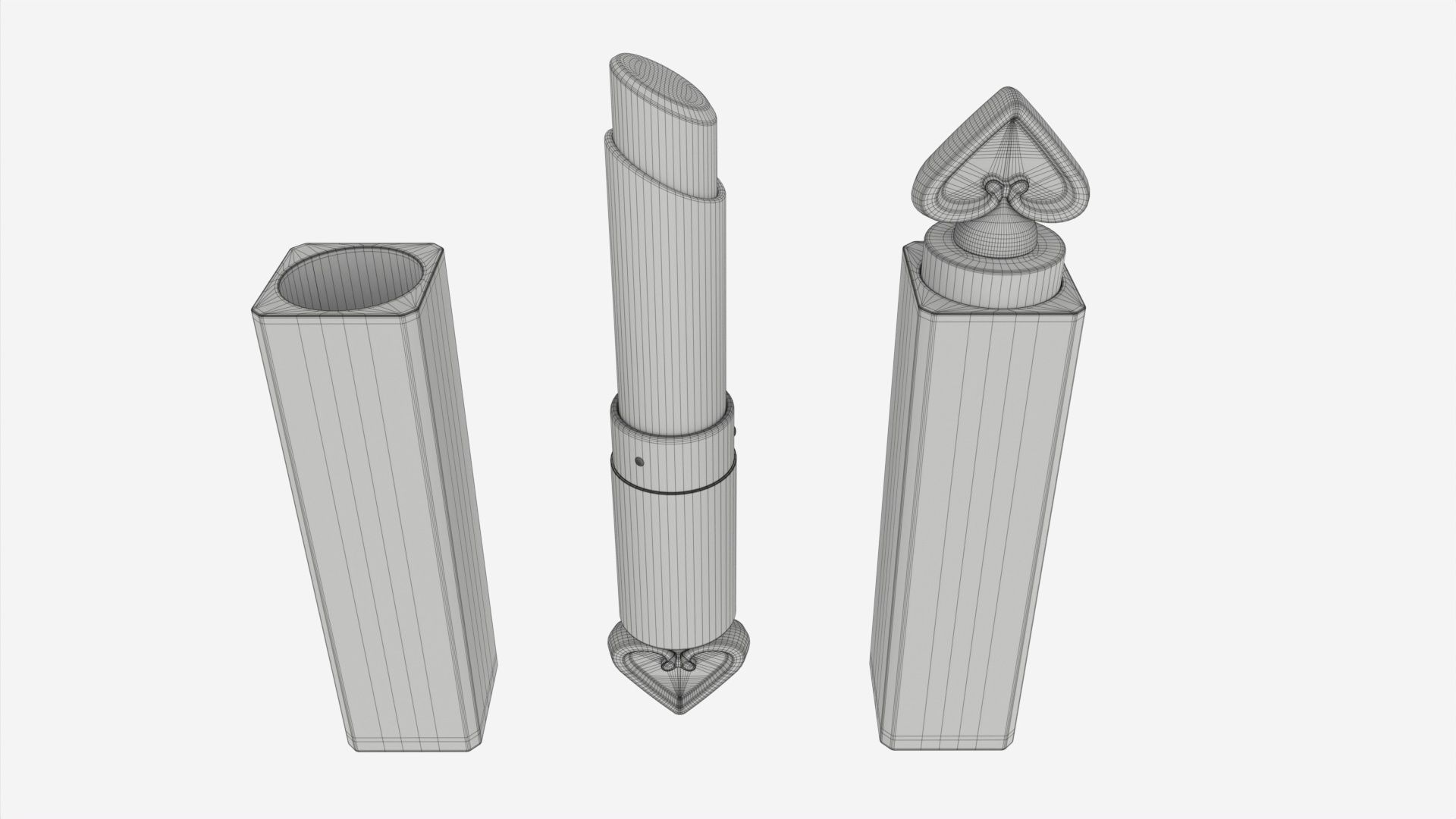 Guerlain La Petite Robe Noire Lipstick 3D model_6