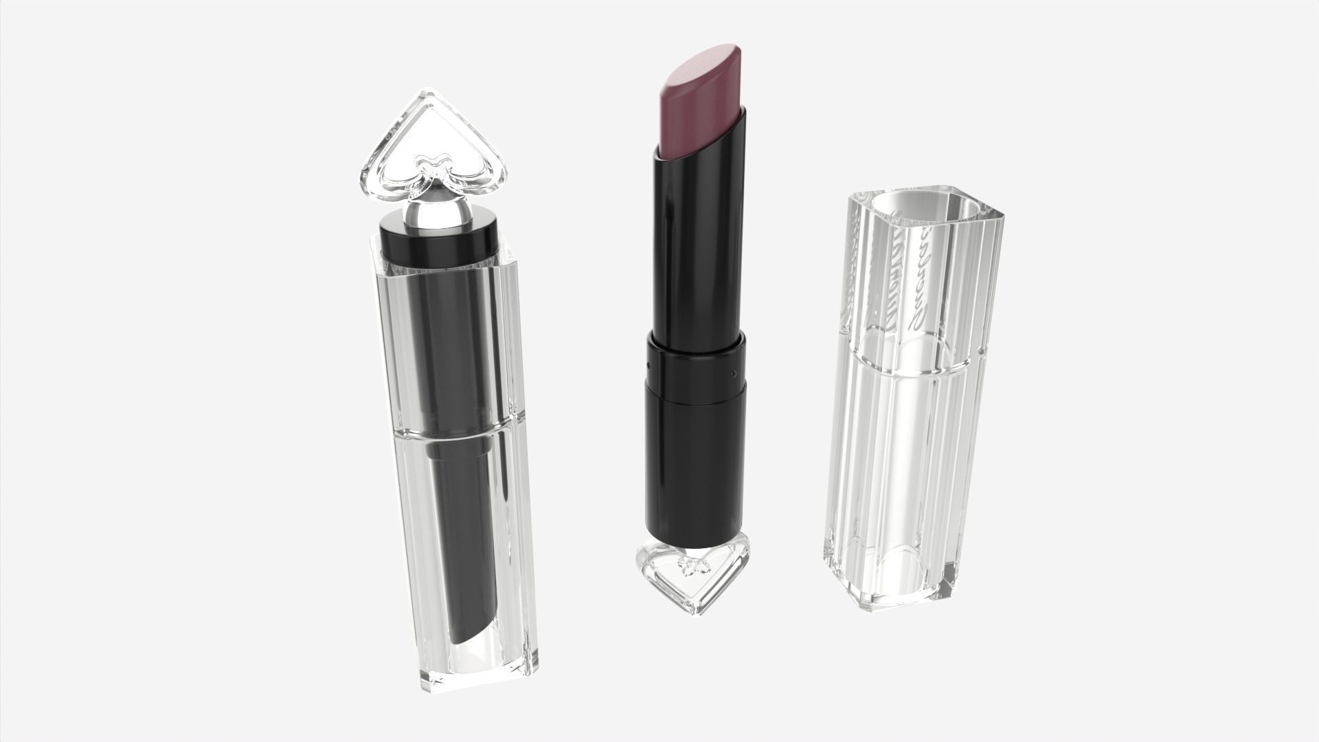 Guerlain La Petite Robe Noire Lipstick 3D model_2