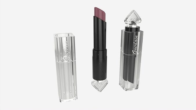 Guerlain La Petite Robe Noire Lipstick 3D model
