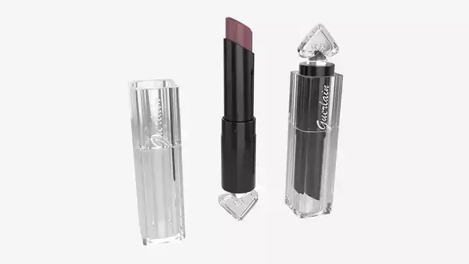 Guerlain La Petite Robe Noire Lipstick 3D model