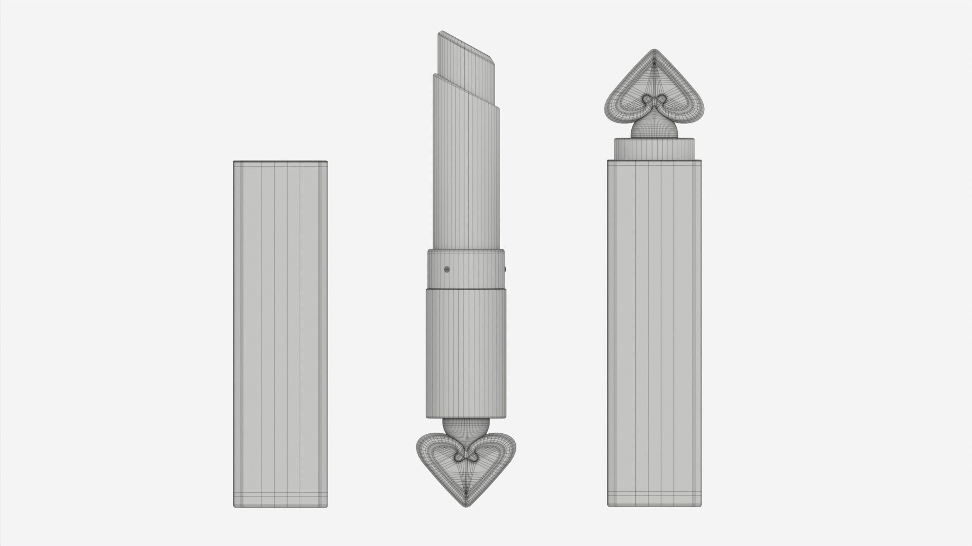 Guerlain La Petite Robe Noire Lipstick 3D model_9