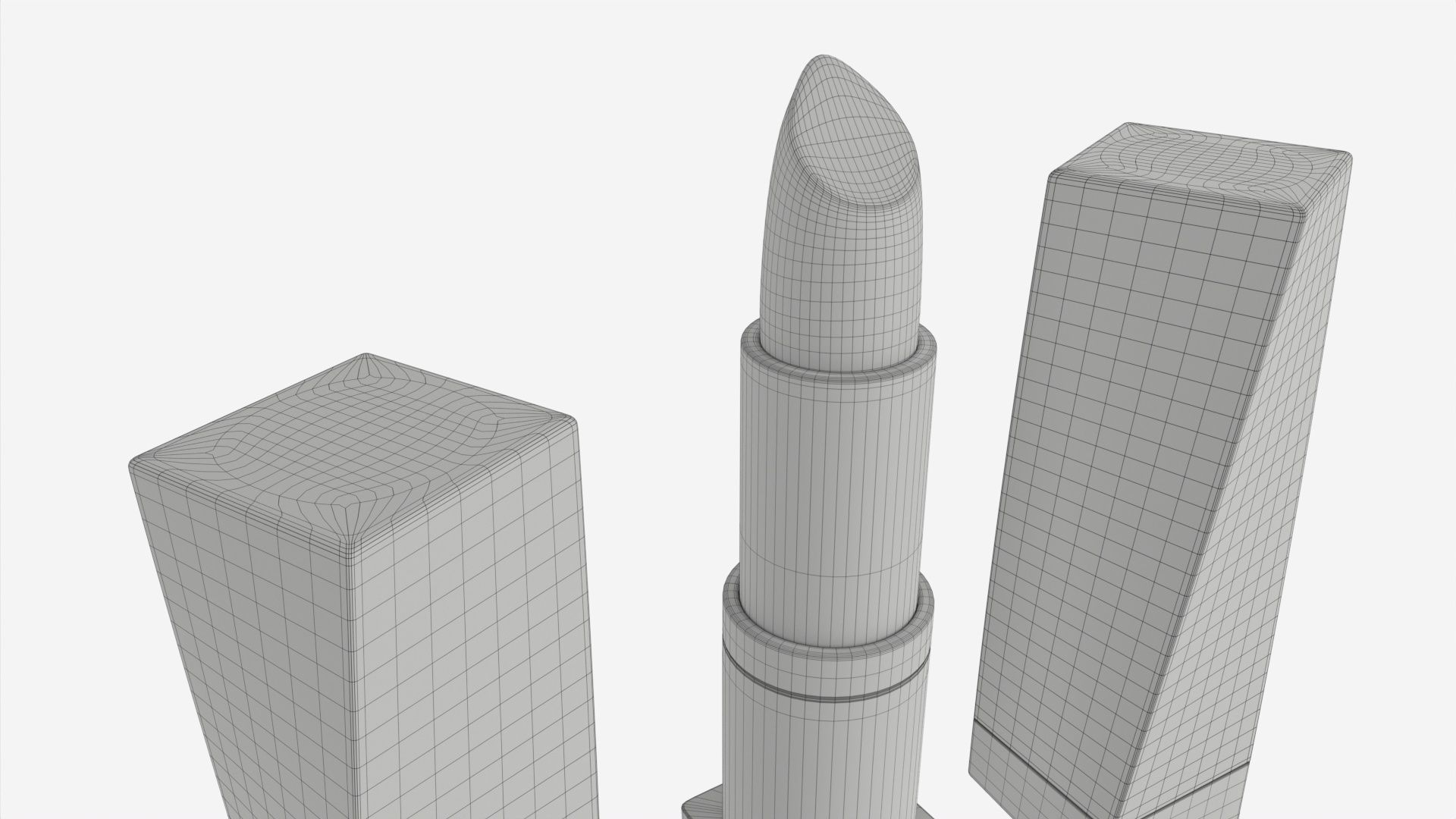 Lipstick 03 3D model_8