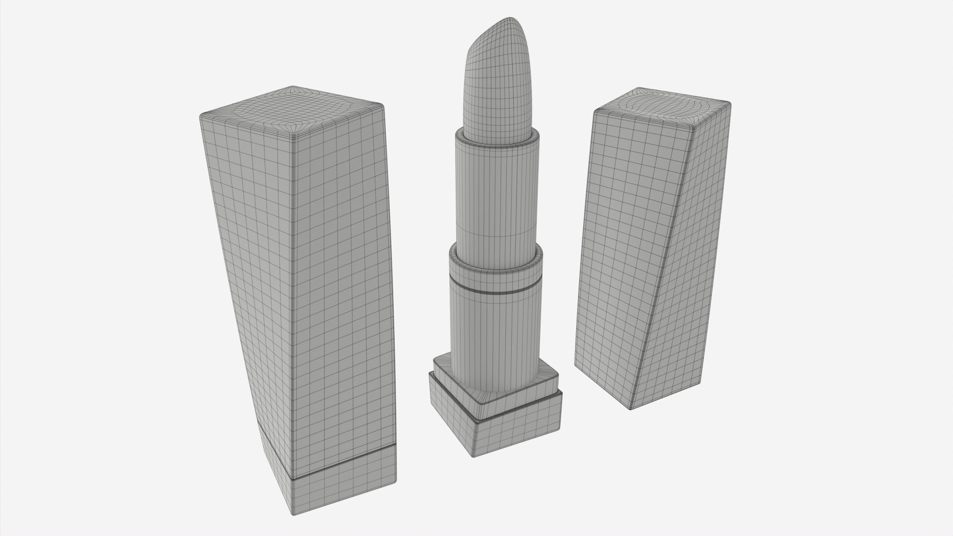 Lipstick 03 3D model_7