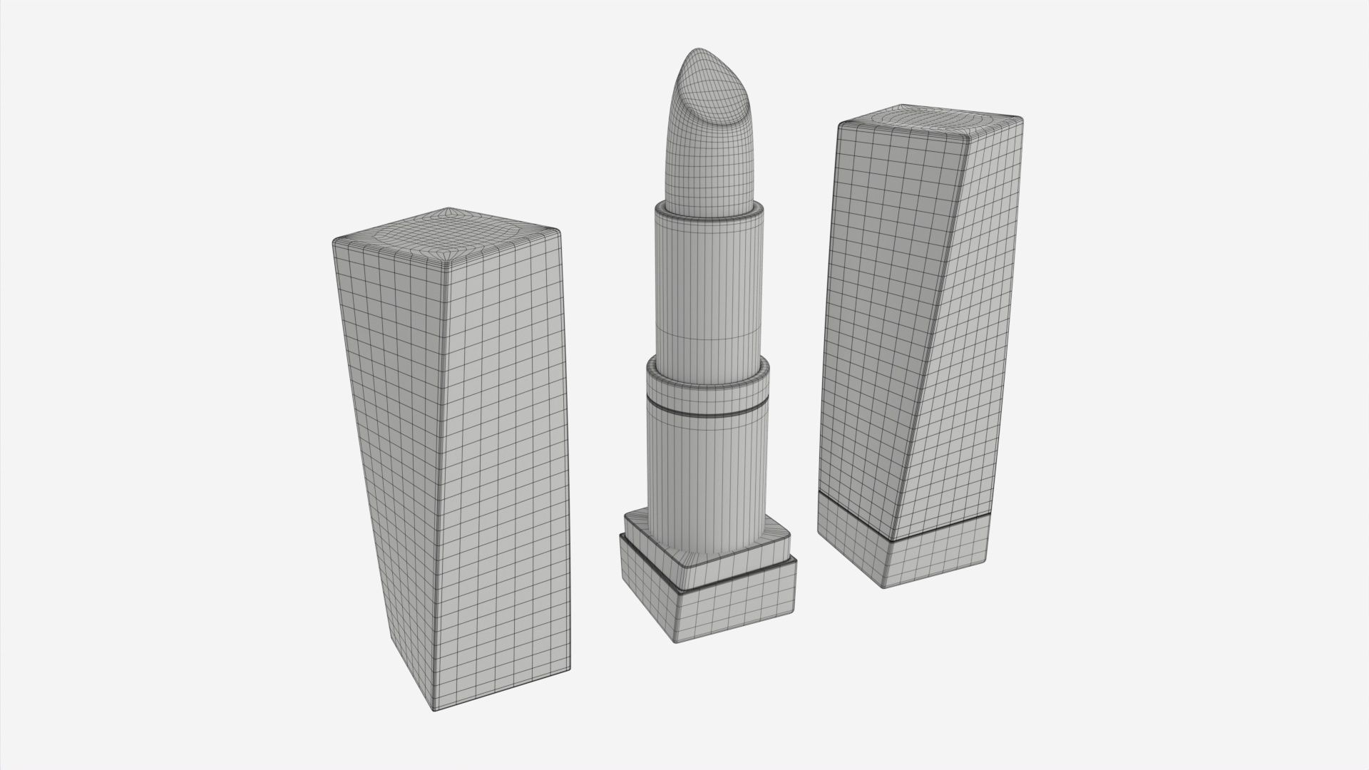 Lipstick 03 3D model_5