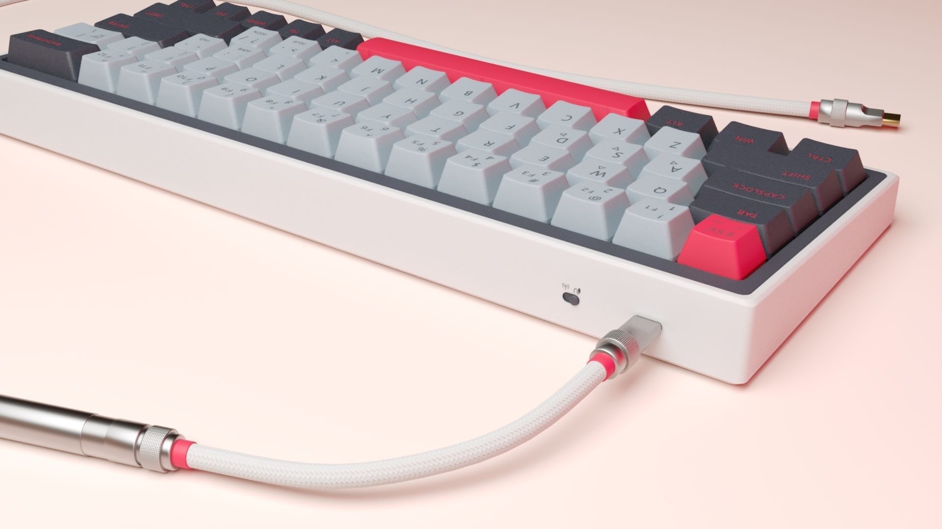 Custom Mechanical Keyboard  3D model_4