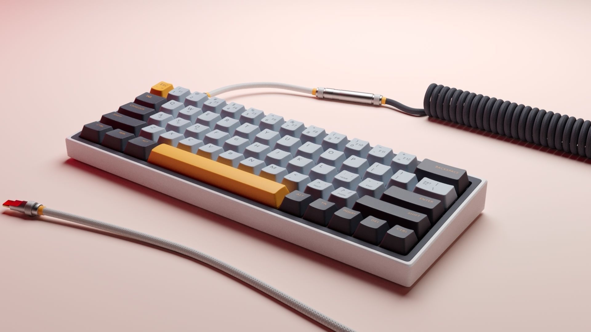 Custom Mechanical Keyboard  3D model_5