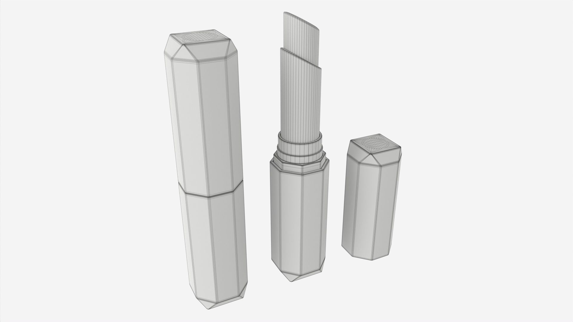 Lipstick 04 3D model_7