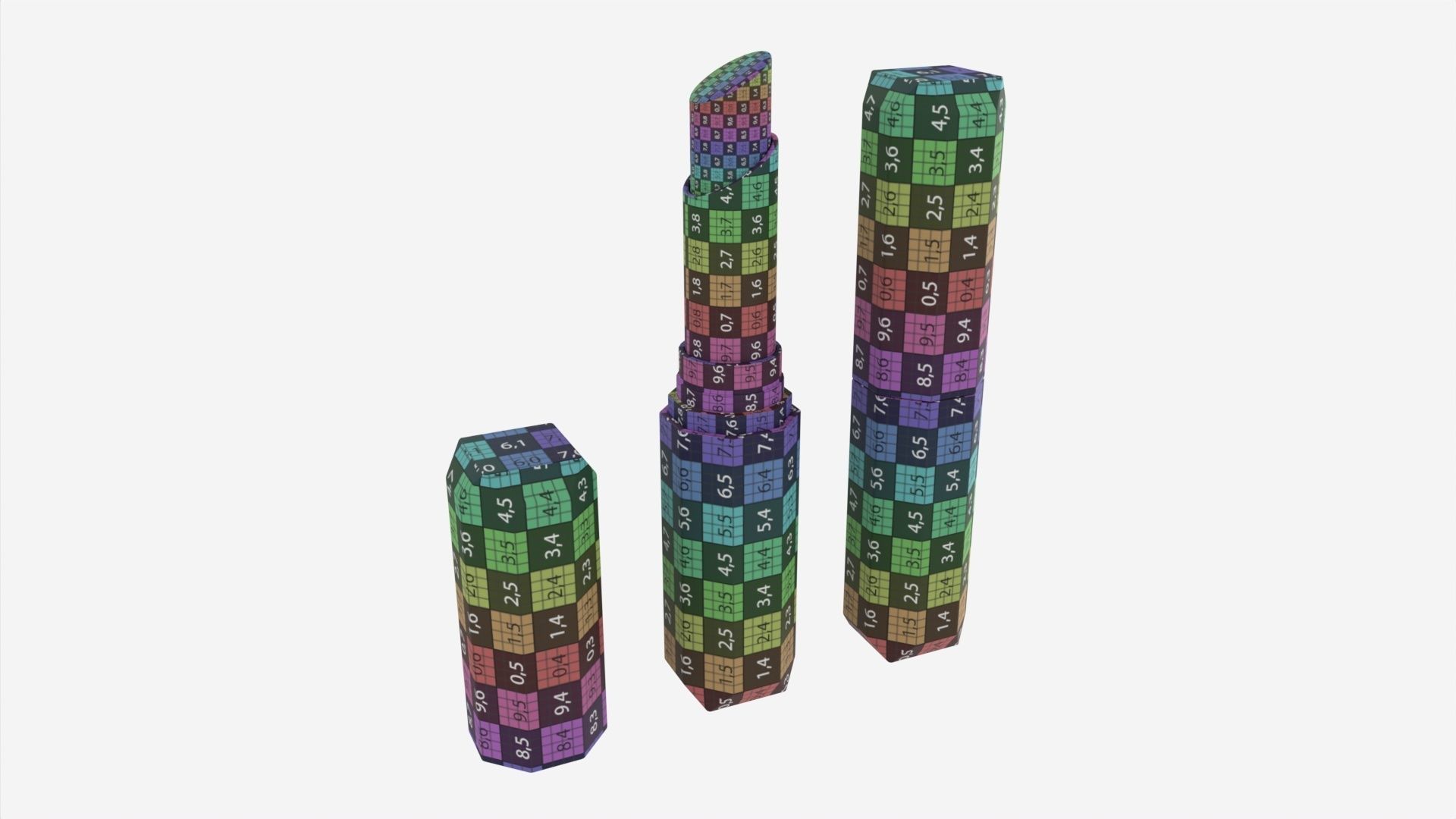 Lipstick 04 3D model_10