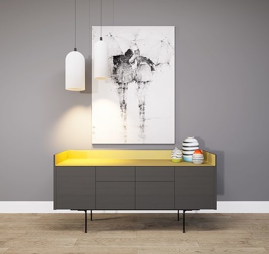 italyan sideboard 3D model
