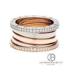 CG374 rose gold and enamel ring with diamonds 3D print model_1