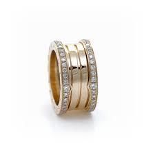 CG374 rose gold and enamel ring with diamonds 3D print model_16