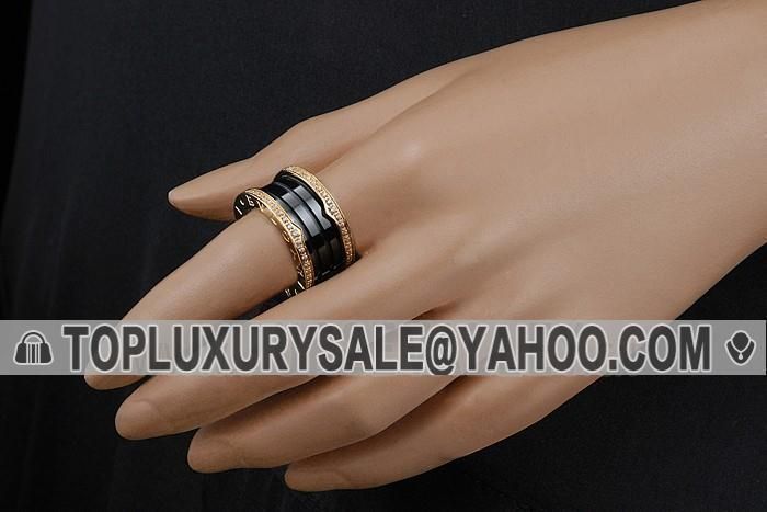 CG374 rose gold and enamel ring with diamonds 3D print model_8