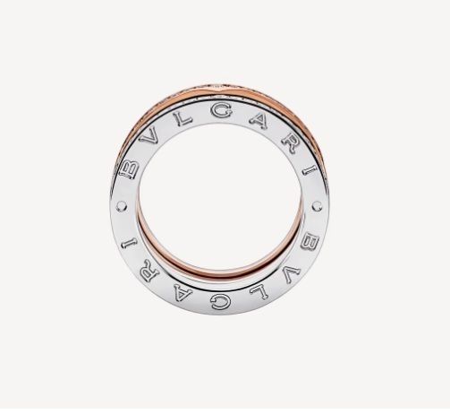 CG374 rose gold and enamel ring with diamonds 3D print model_6