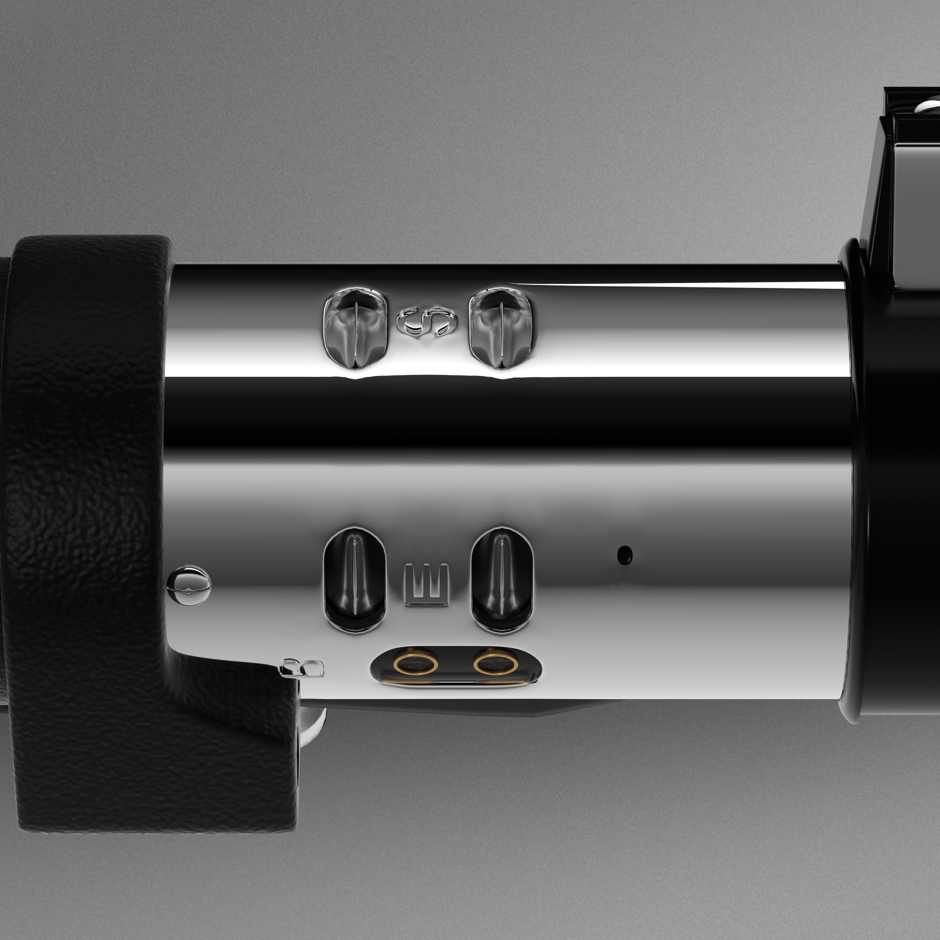 Darth Vader Lightsaber ANH Style 3D model_5