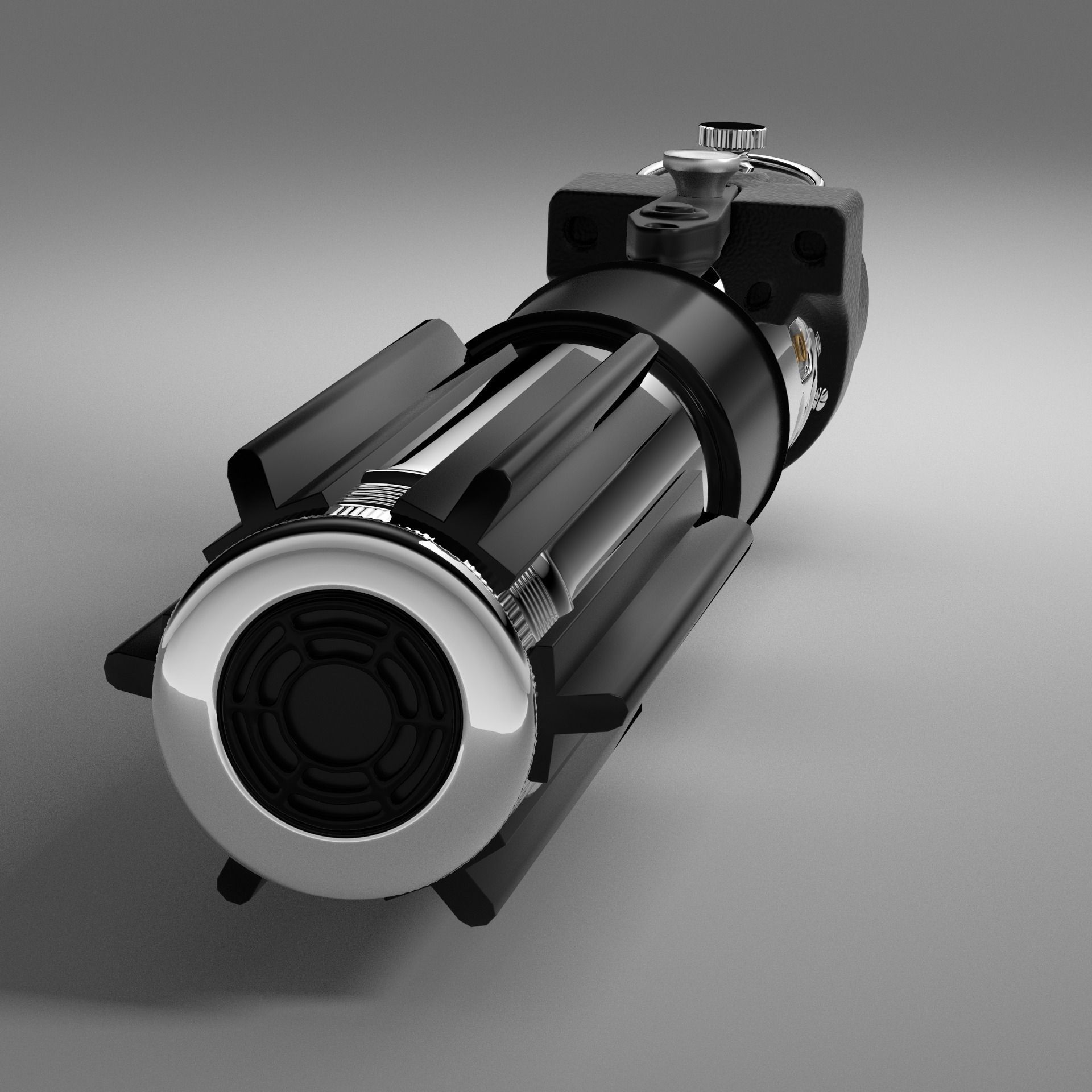 Darth Vader Lightsaber ANH Style 3D model_4