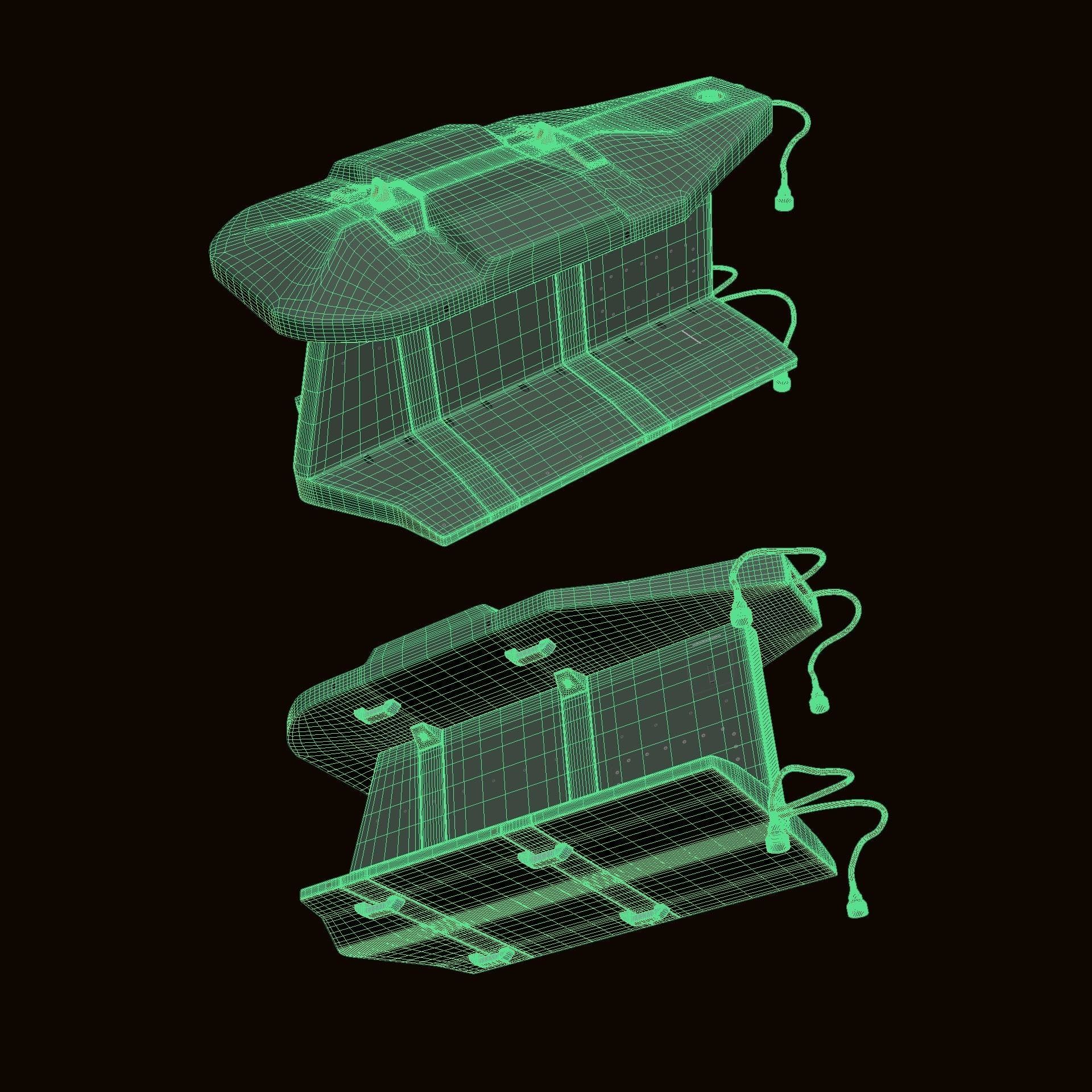 Missile Launcher for Akeron LP 3D model_11