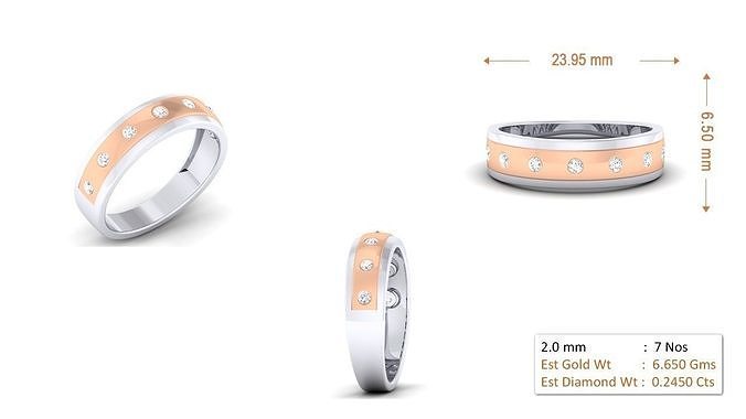 Women Ring 081 3D print model