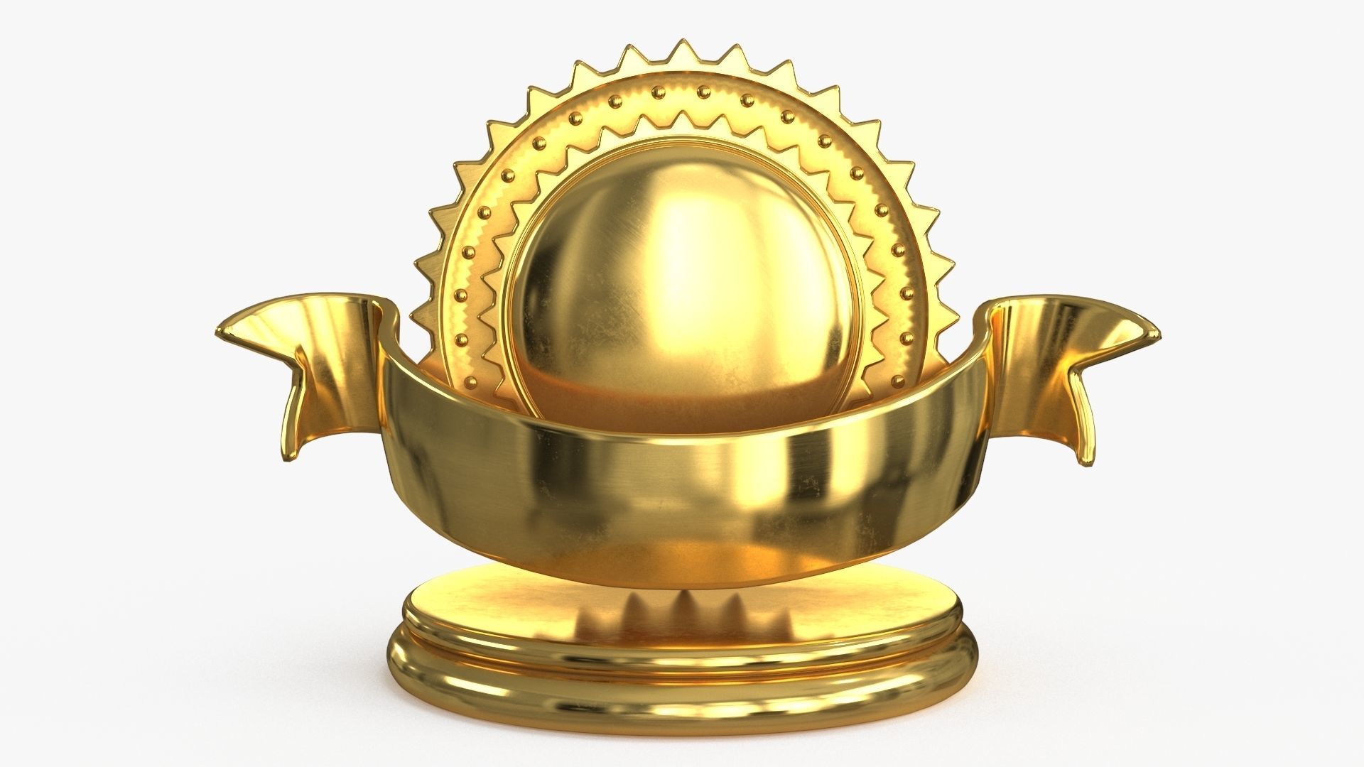 Gold Multi Avard Treasures Collection Low-poly 3D model_91