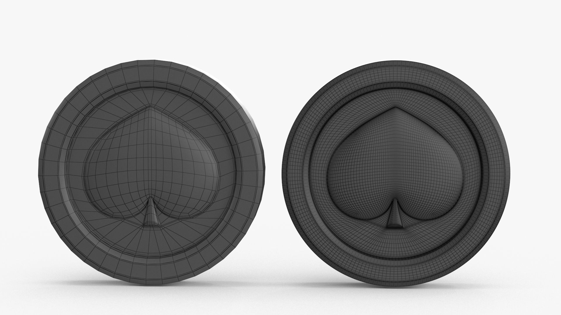 Gold Multi Avard Treasures Collection Low-poly 3D model_84