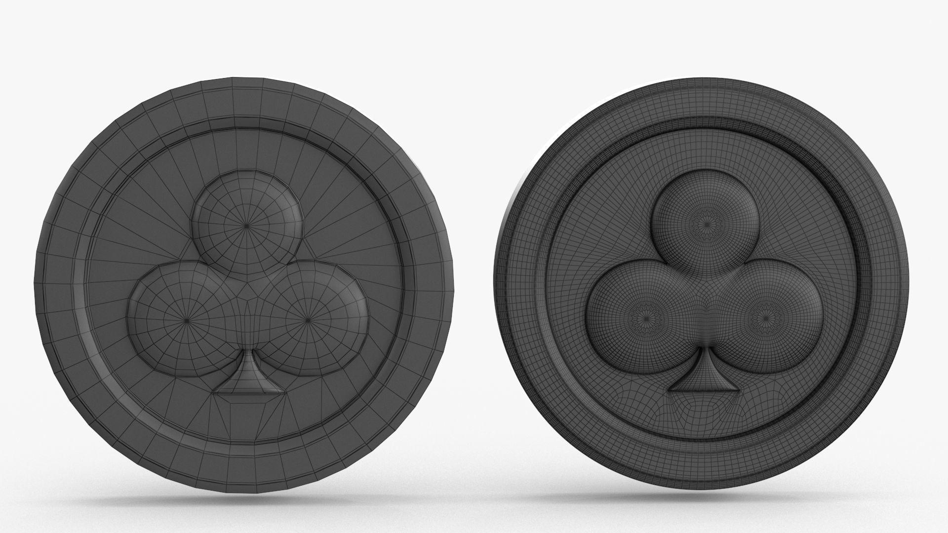 Gold Multi Avard Treasures Collection Low-poly 3D model_95