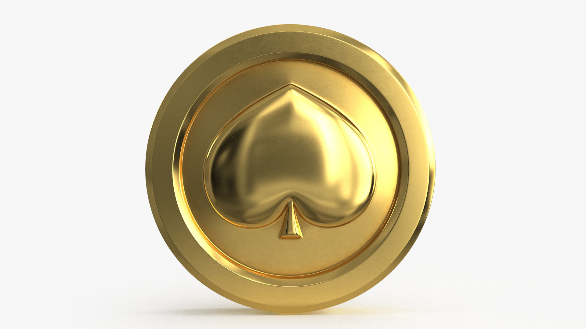 Gold Multi Avard Treasures Collection Low-poly 3D model_85