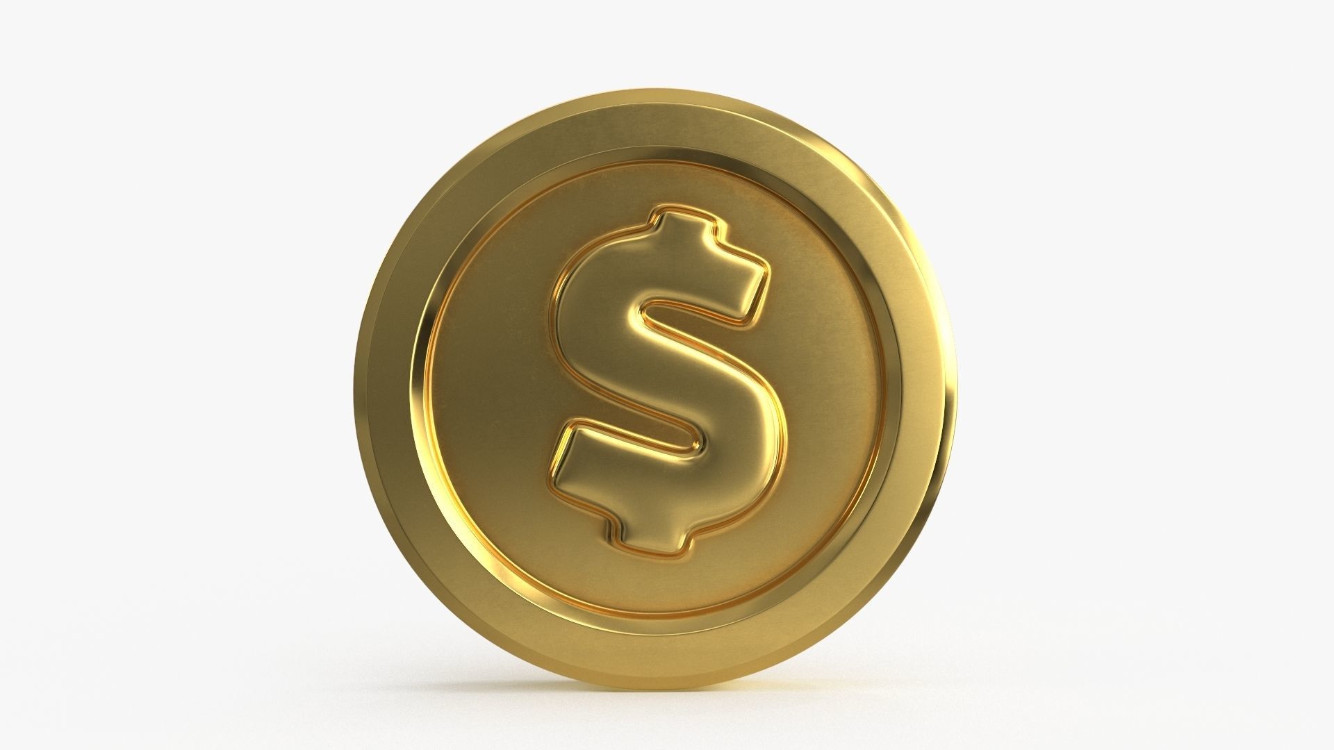 Gold Multi Avard Treasures Collection Low-poly 3D model_41