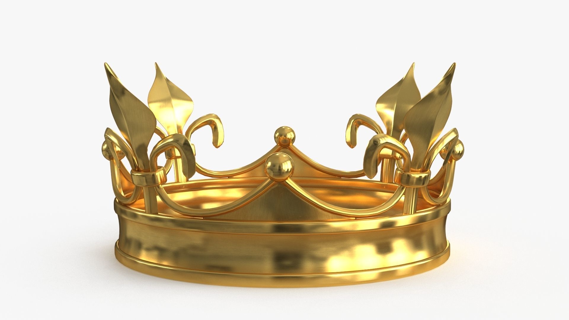 Gold Multi Avard Treasures Collection Low-poly 3D model_90