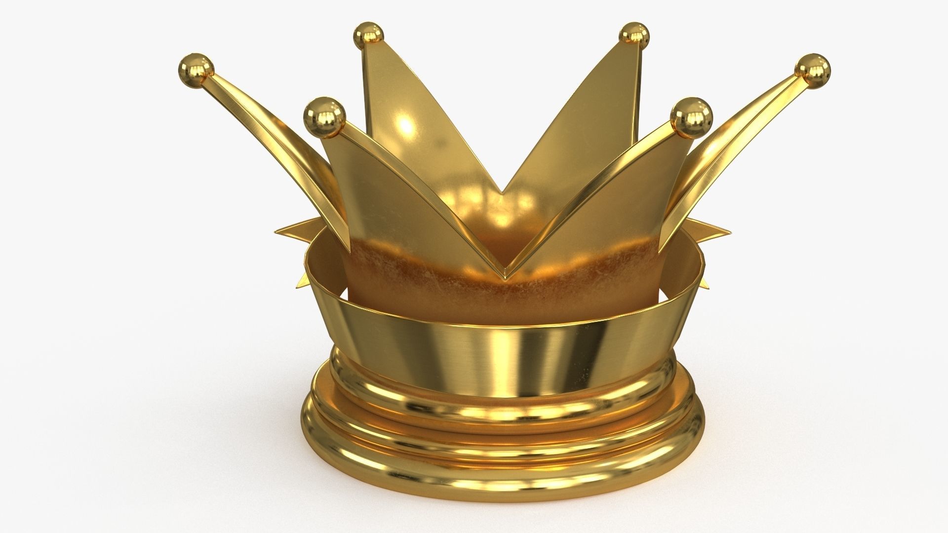 Gold Multi Avard Treasures Collection Low-poly 3D model_13