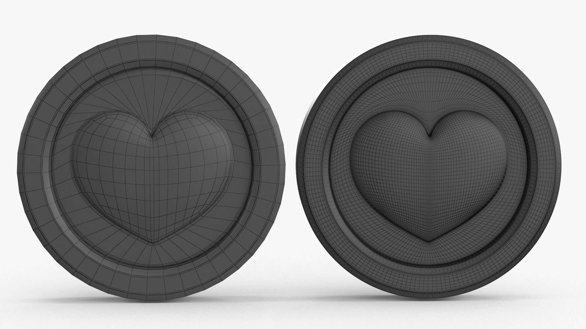 Gold Multi Avard Treasures Collection Low-poly 3D model_73