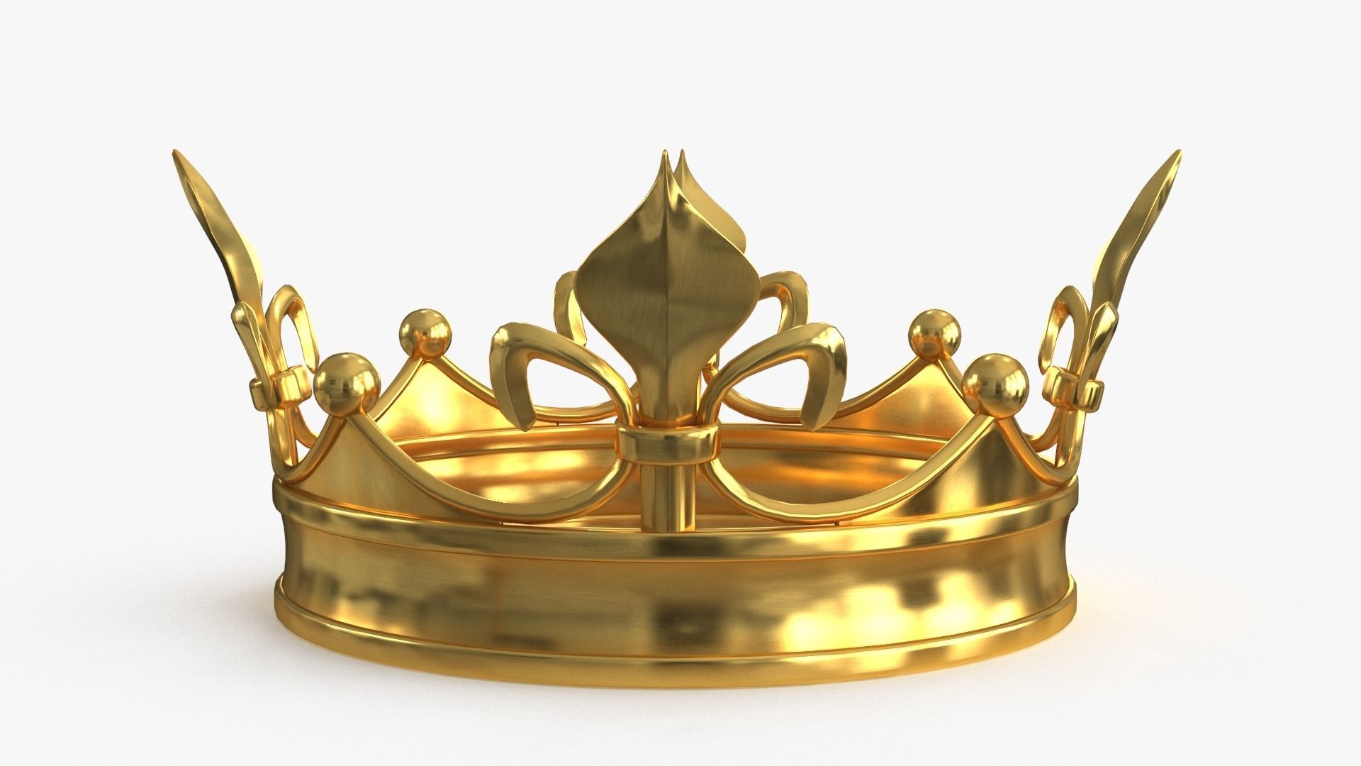 Gold Multi Avard Treasures Collection Low-poly 3D model_87