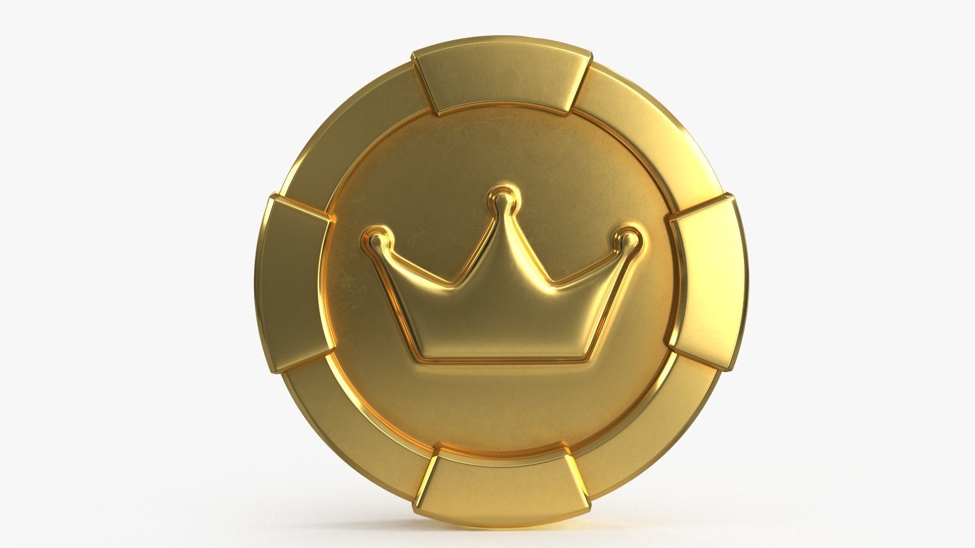 Gold Multi Avard Treasures Collection Low-poly 3D model_110