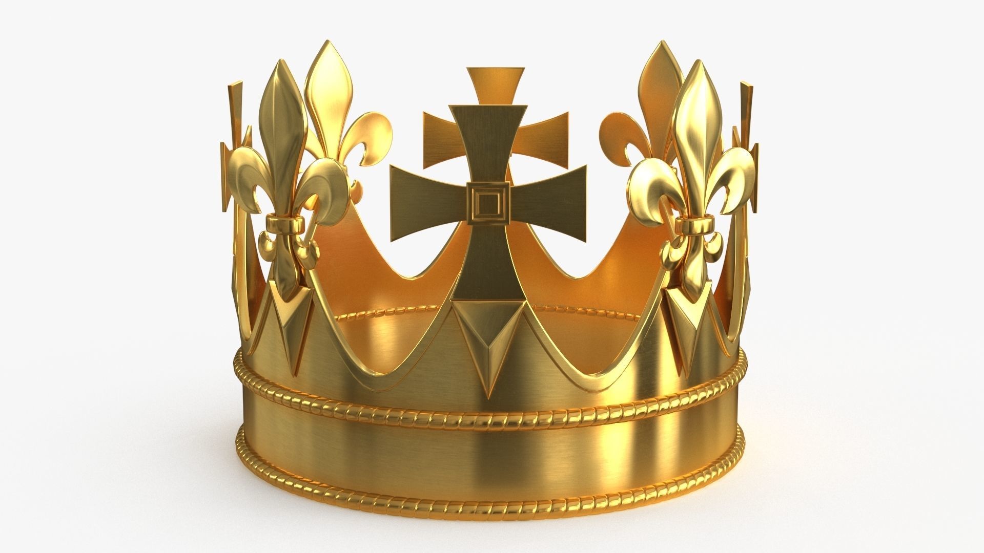 Gold Multi Avard Treasures Collection Low-poly 3D model_65