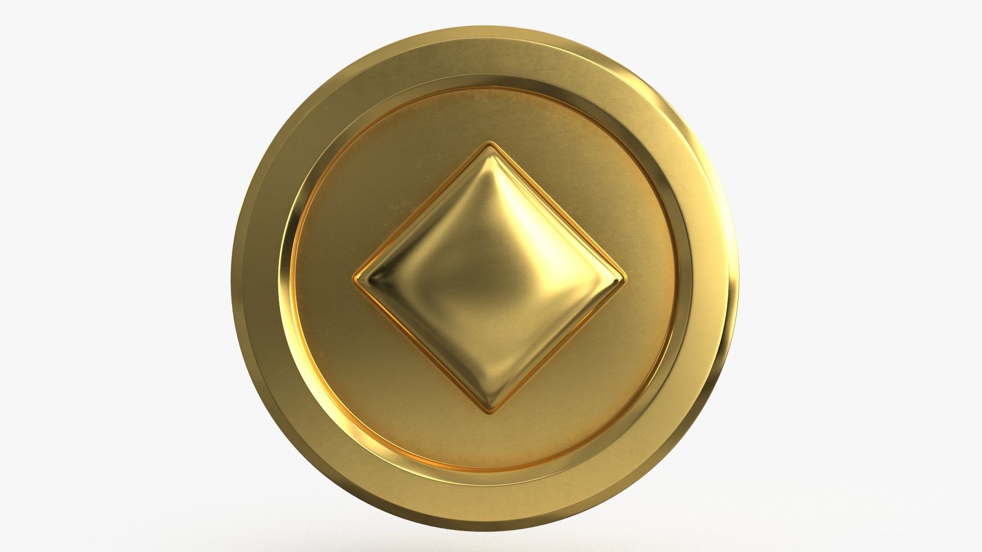 Gold Multi Avard Treasures Collection Low-poly 3D model_103