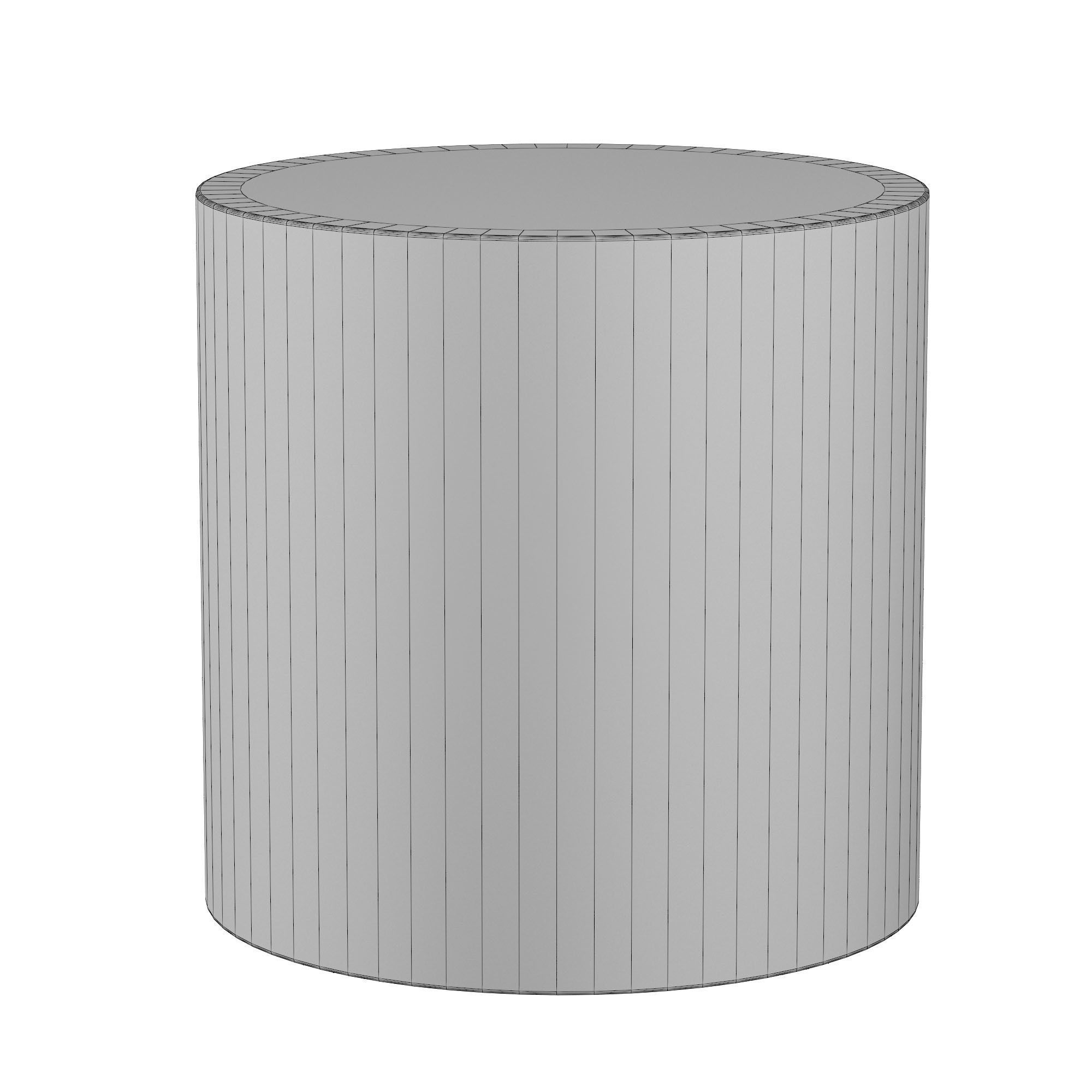 OSLO PLINTH ROUND SIDE TABLE 3D model_7