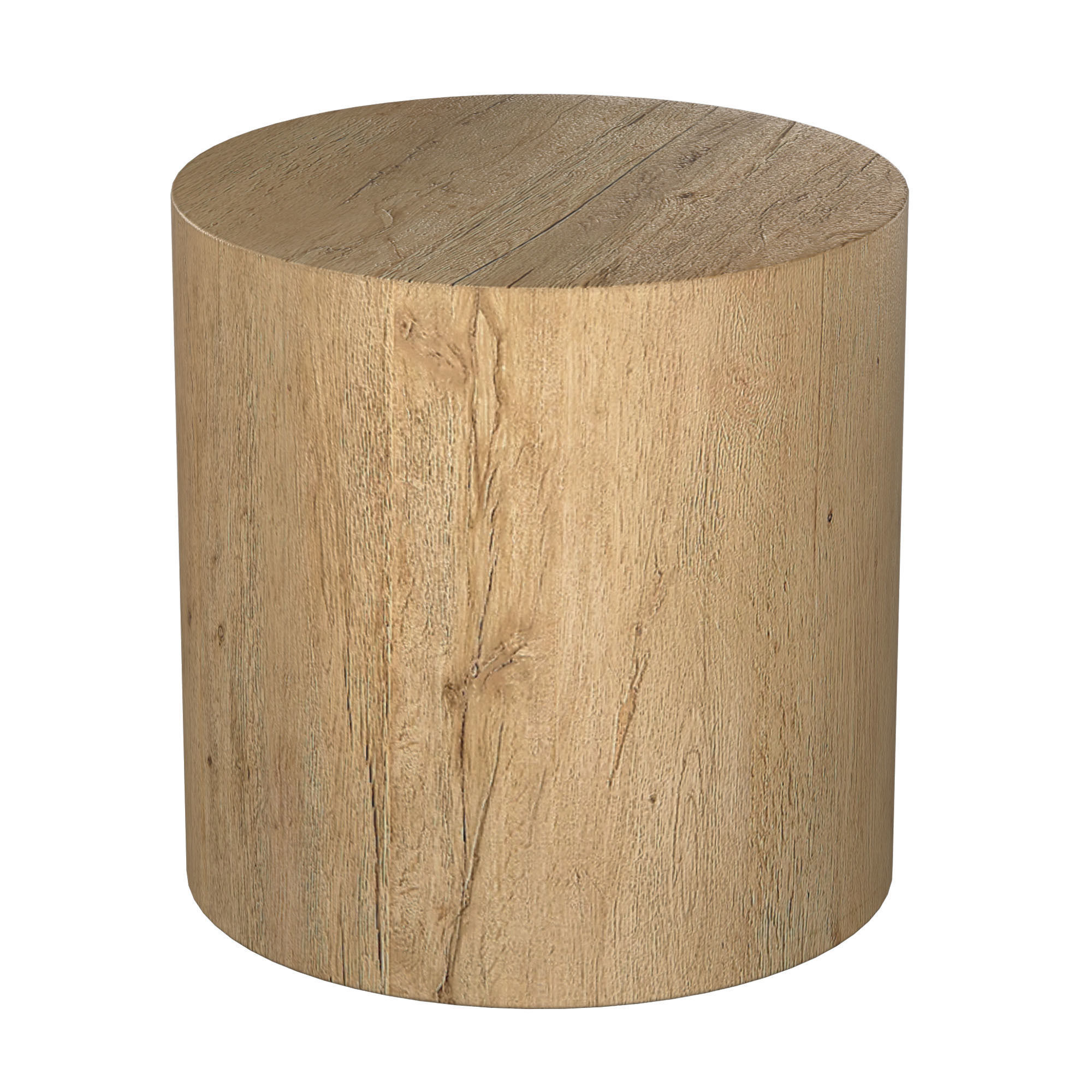 OSLO PLINTH ROUND SIDE TABLE 3D model_3