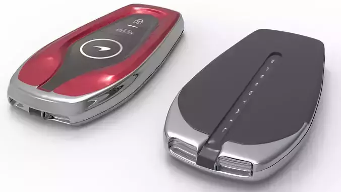 CAR KEY 02 3D model