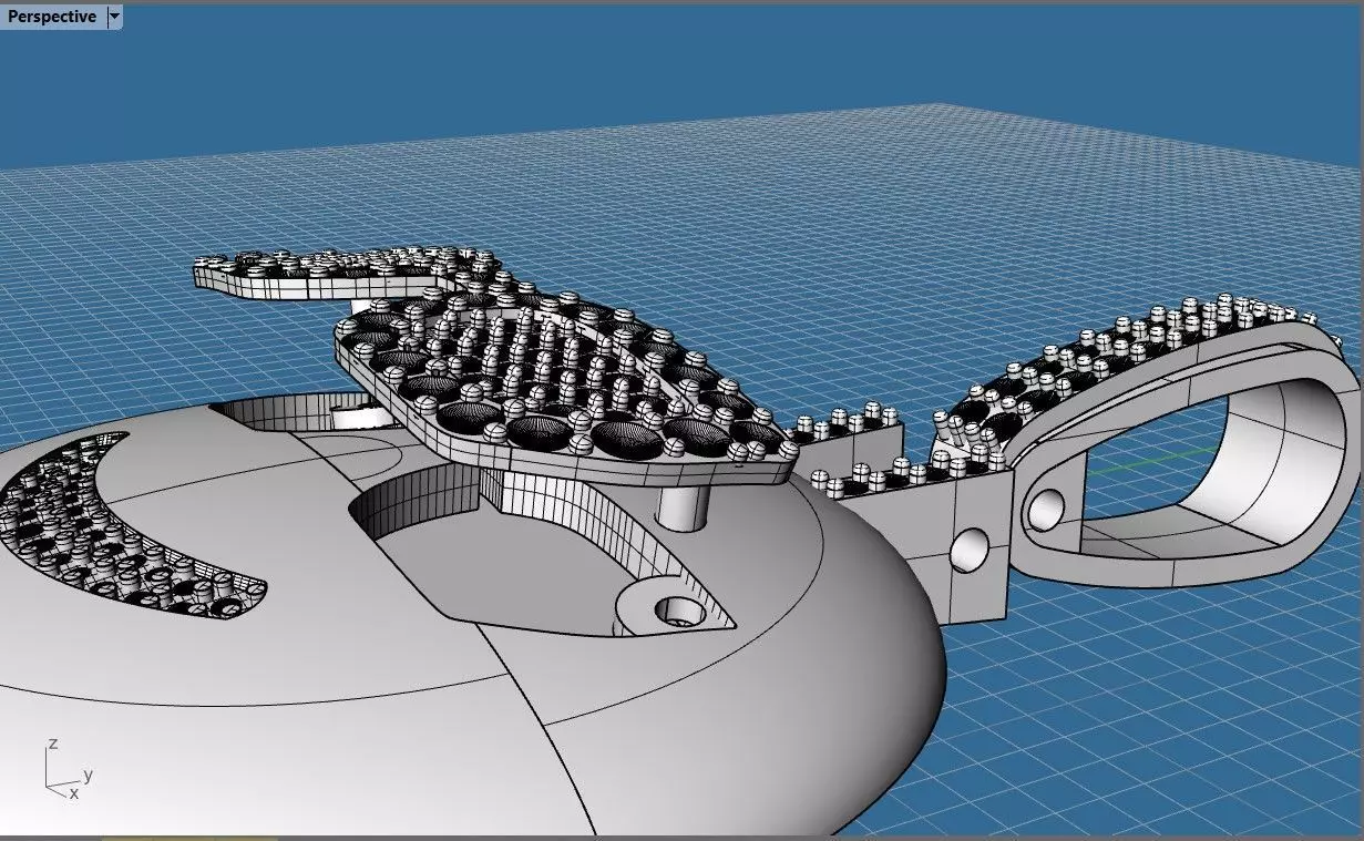 emoji rocket launcher 3D print model_0