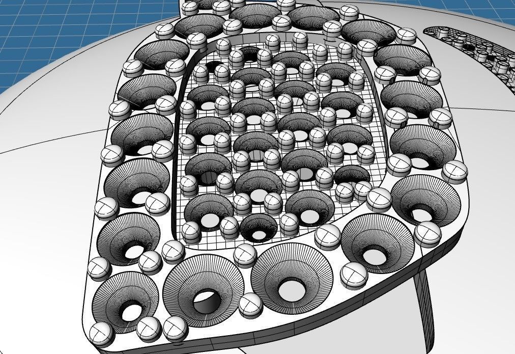 emoji rocket launcher 3D print model_2
