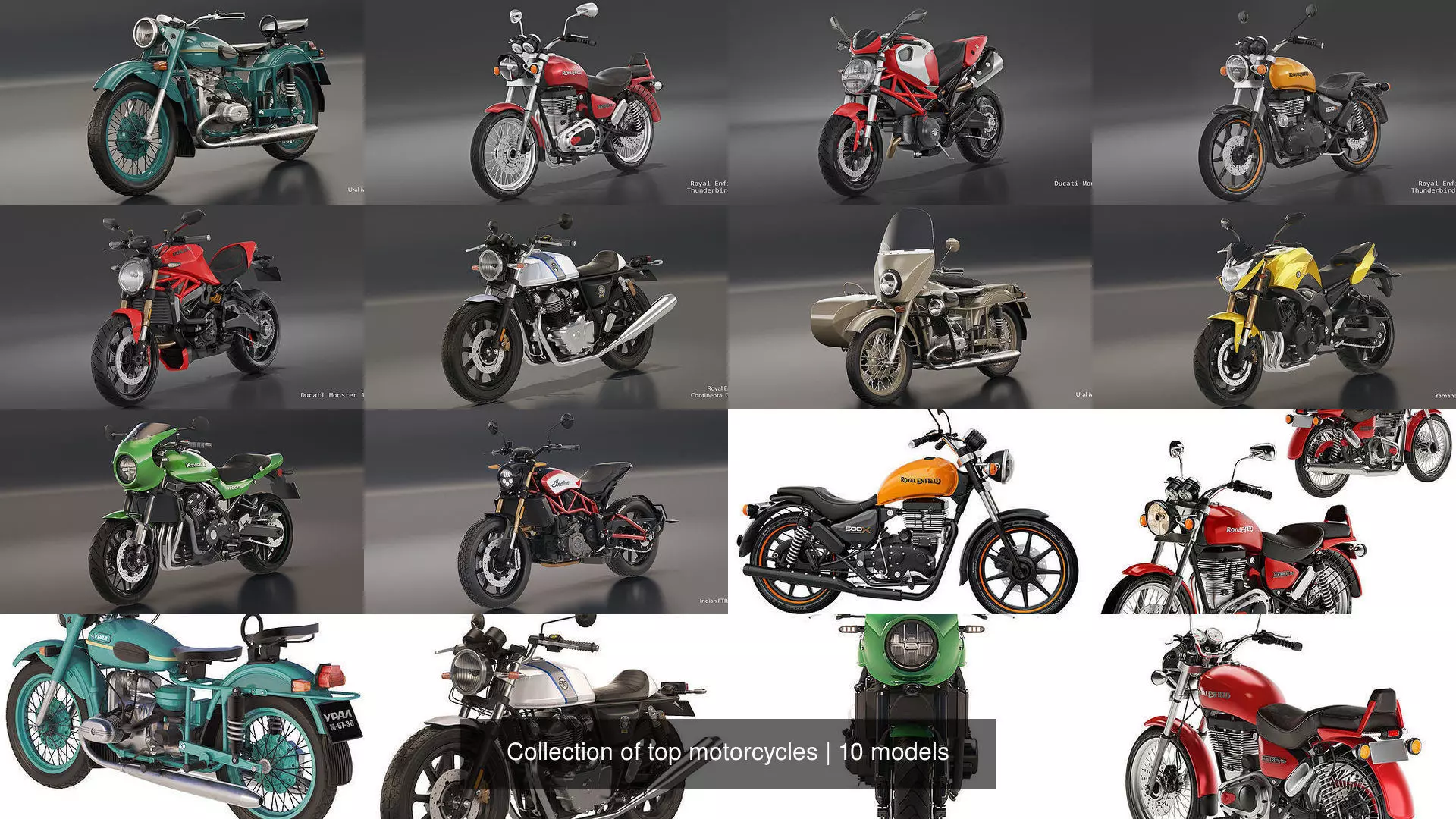 Collection of top motorcycles _1