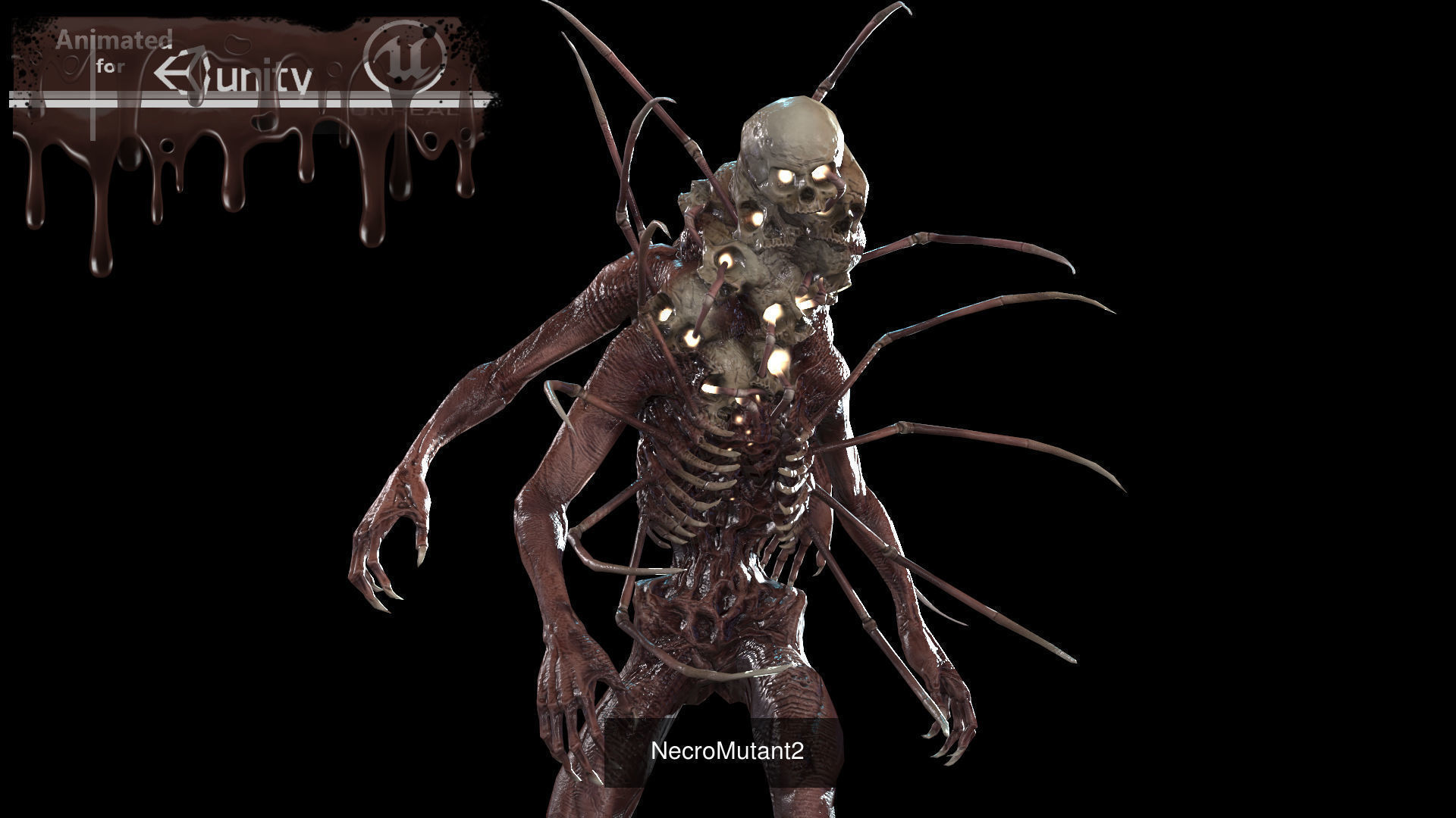 Necromutants super pack 3D Model Collection_17