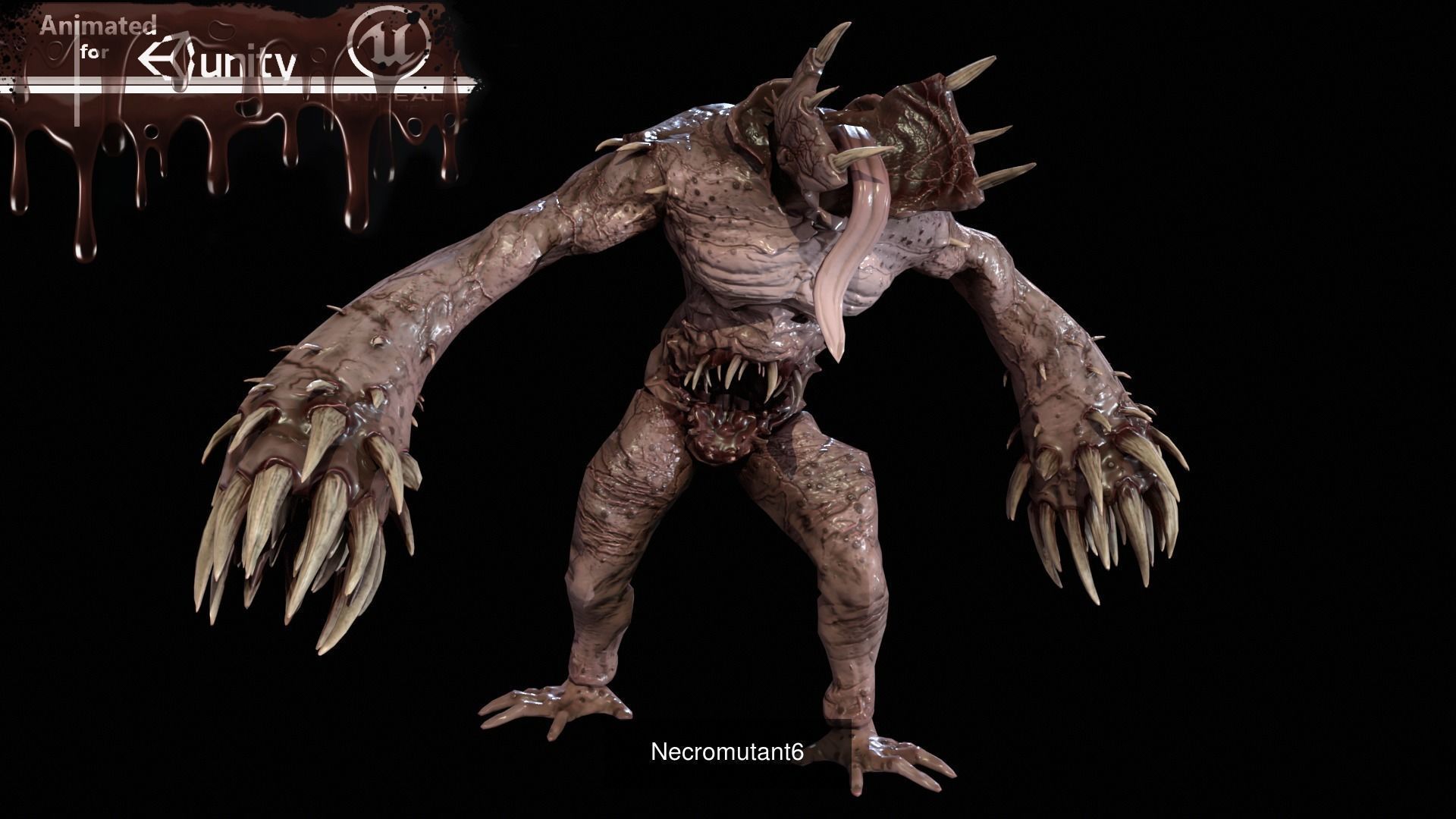 Necromutants super pack 3D Model Collection_22