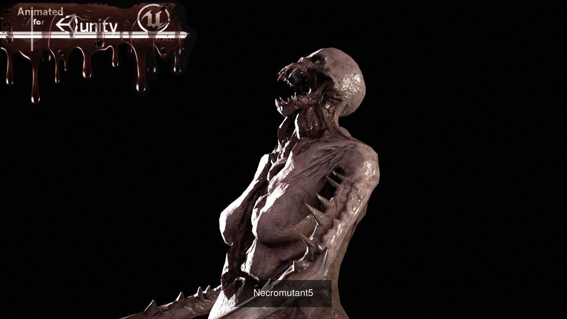Necromutants super pack 3D Model Collection_20