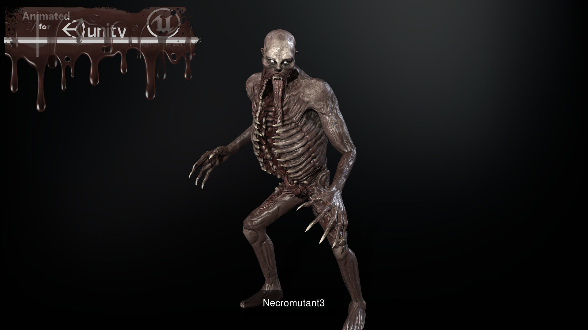 Necromutants super pack 3D Model Collection_18
