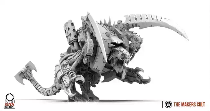 Iron Hive - Iron Flesher Expansion set1 3D print model