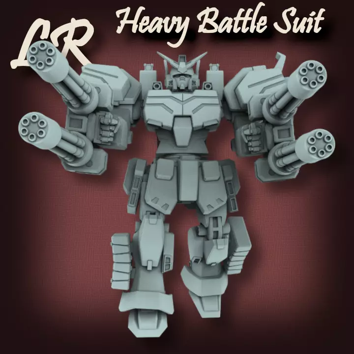 Heavy Battle Suit 3D print model