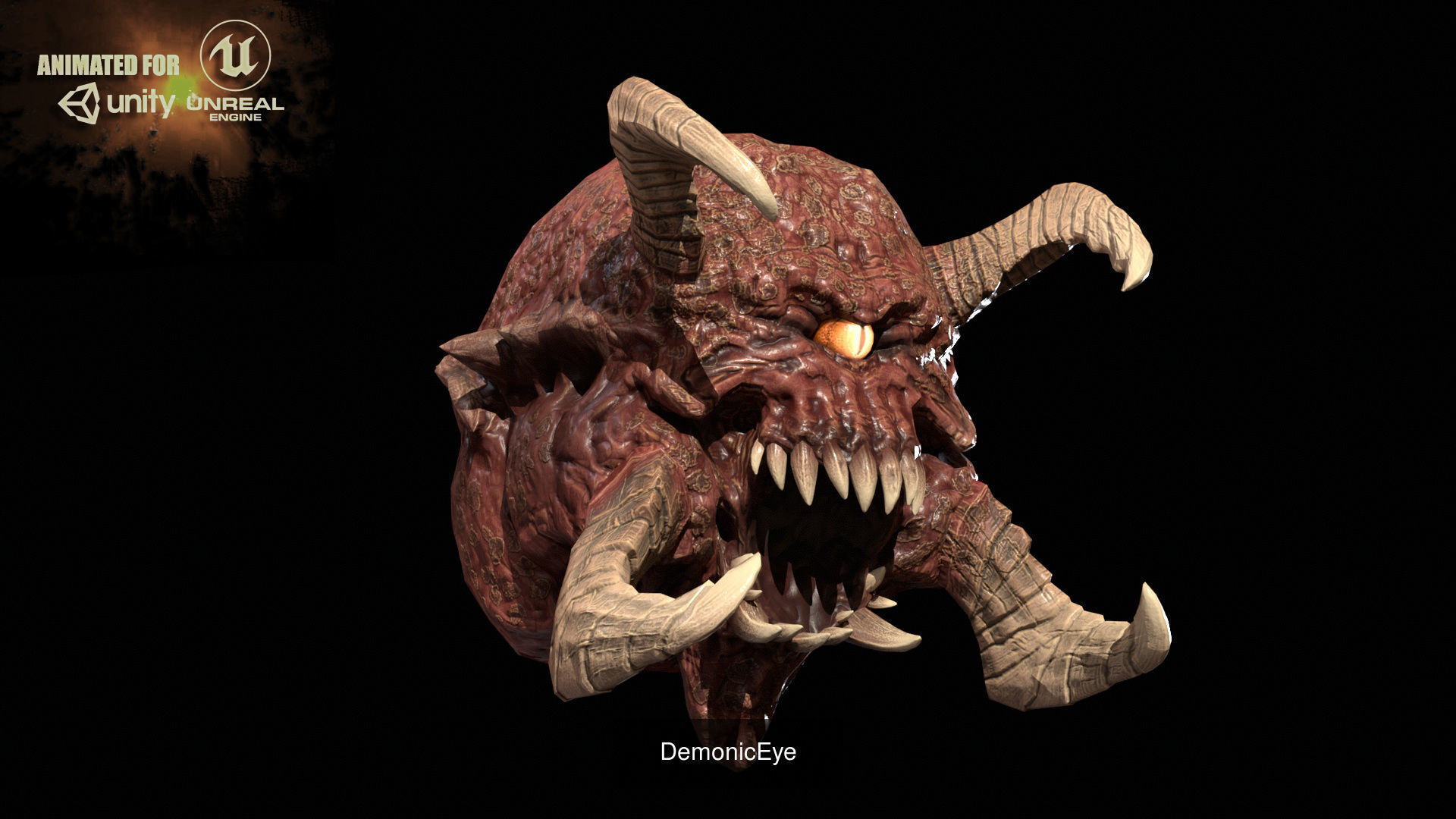 Demons pack2 3D Model Collection_20
